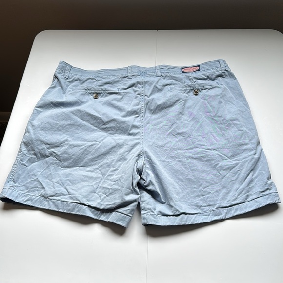 Vineyard Vines Blue Flat Front Shorts - Picture 5 of 6